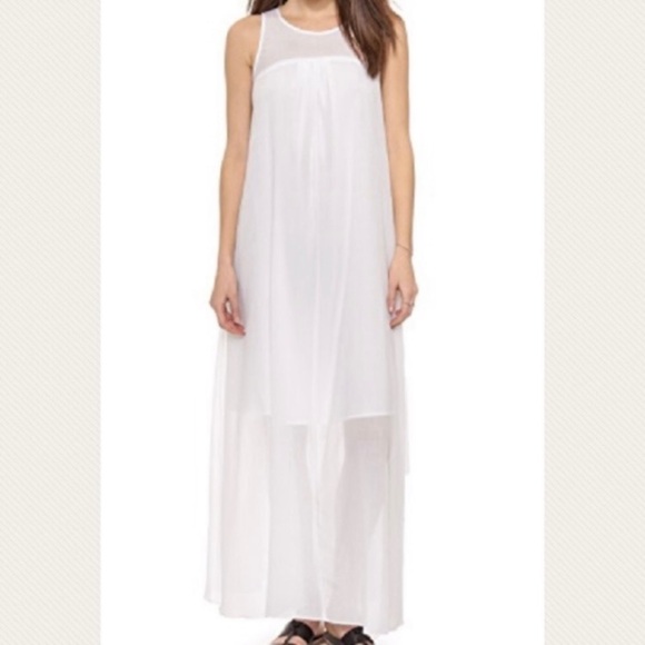 NWT Madewell Summer White Semi-Sheer Maxi Sundress, XS - Picture 4 of 7